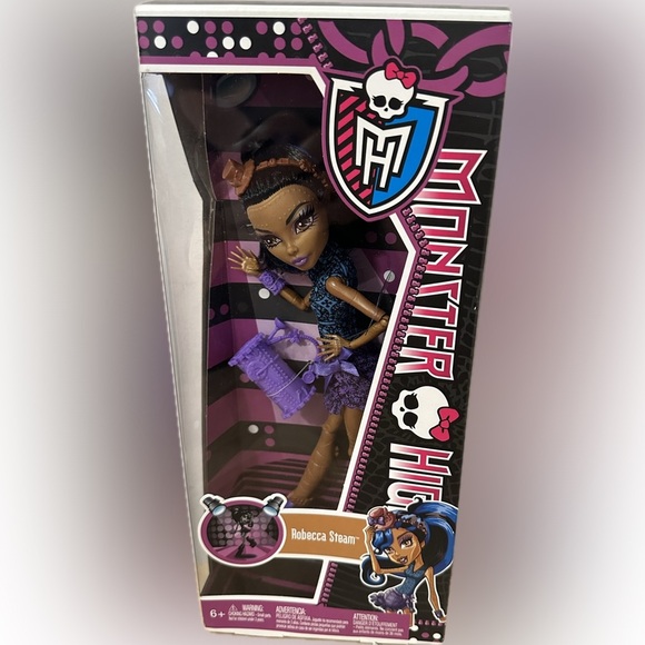 Nwt Monster High Robecca Steam Doll Original 2012 - Picture 1 of 13